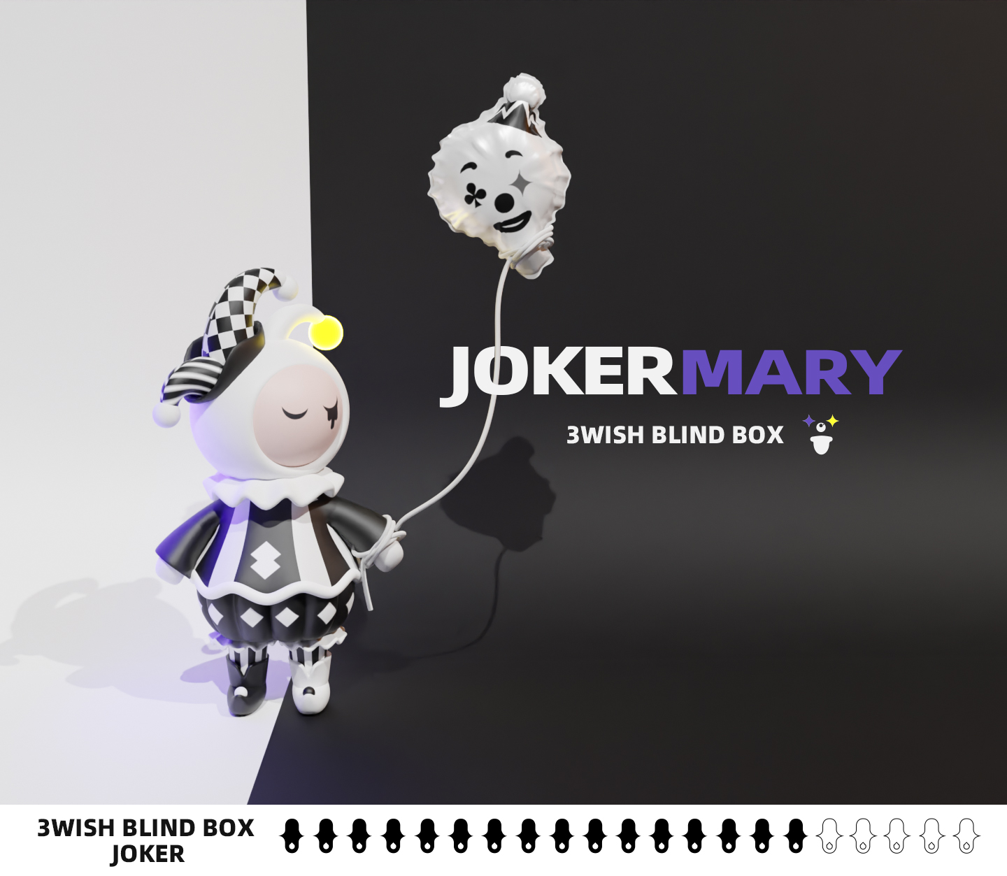 3WISH BLIND BOX - JOKER 展示图 6